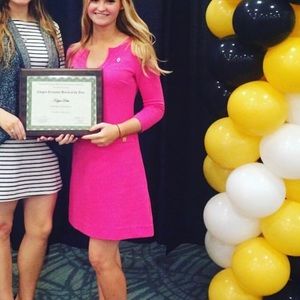 Pink A-Line Key Hole Neckline Lilly Pulitzer Dress